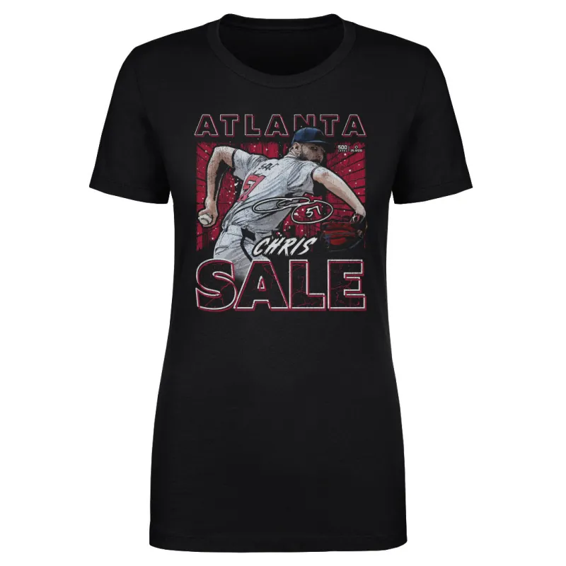 Chris Sale Atlanta Gritty WHT sold by 500 Level