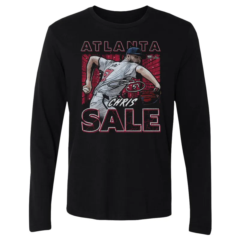 Chris Sale Atlanta Gritty WHT sold by 500 Level