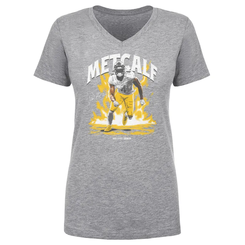 DK Metcalf Pittsburgh Aura WHT sold by 500 Level