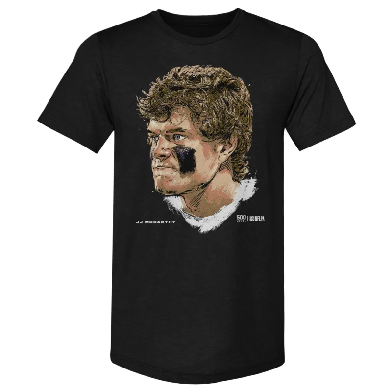 J.J. McCarthy Minnesota Game Face WHT sold by 500 Level