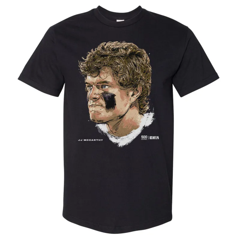 J.J. McCarthy Minnesota Game Face WHT sold by 500 Level