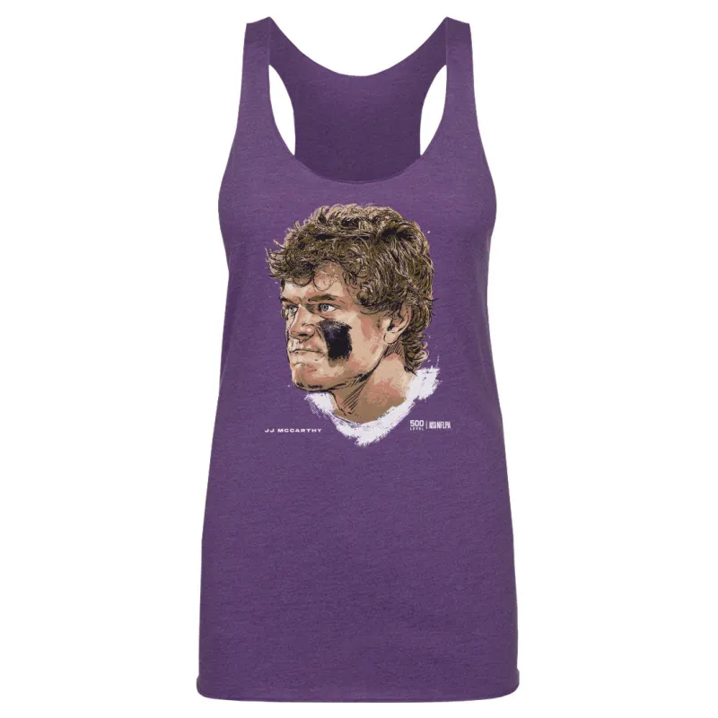 J.J. McCarthy Minnesota Game Face WHT sold by 500 Level