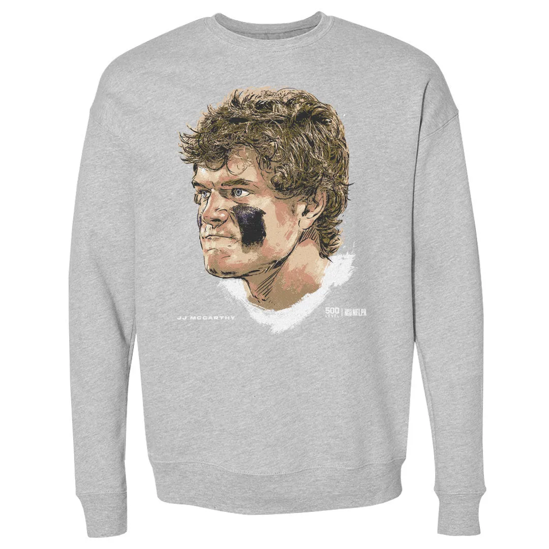 J.J. McCarthy Minnesota Game Face WHT sold by 500 Level