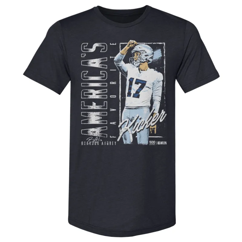 Brandon Aubrey Dallas Americas Favorite Kicker WHT sold by 500 Level