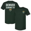 Denver Summit FC Wordmark F&B WHT sold by 500 Level
