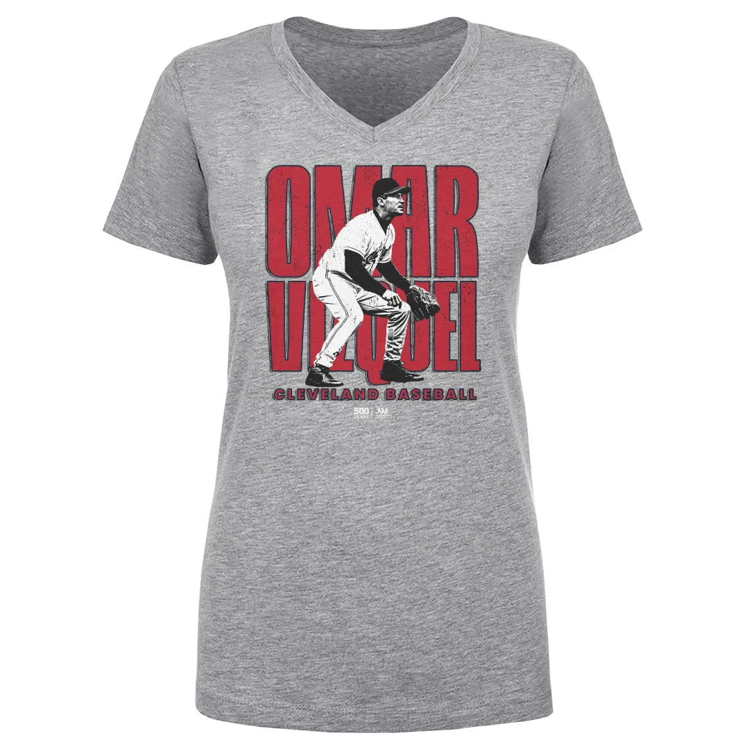 Omar Vizquel Cleveland Player Name WHT sold by 500 Level