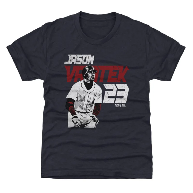Jason Varitek Boston Player Name WHT sold by 500 Level