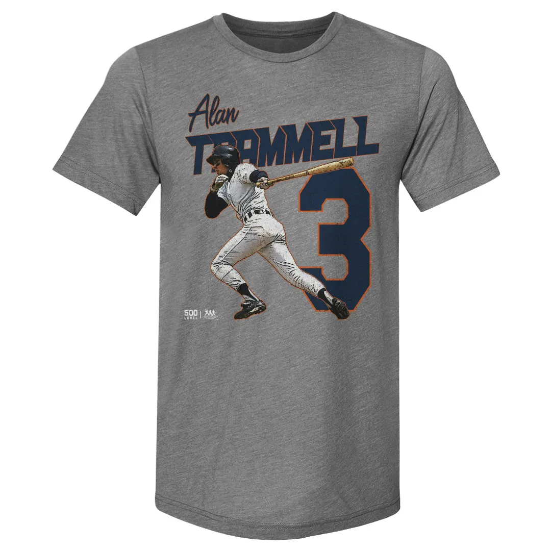 Alan Trammell Detroit Player Name WHT sold by 500 Level