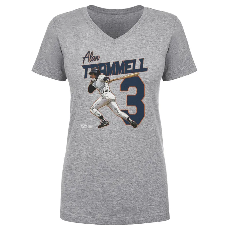 Alan Trammell Detroit Player Name WHT sold by 500 Level
