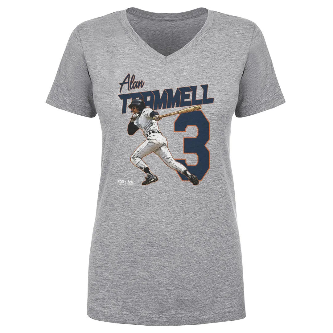 Alan Trammell Detroit Player Name WHT sold by 500 Level