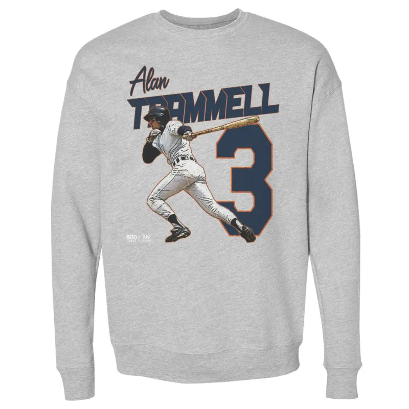 Alan Trammell Detroit Player Name WHT sold by 500 Level