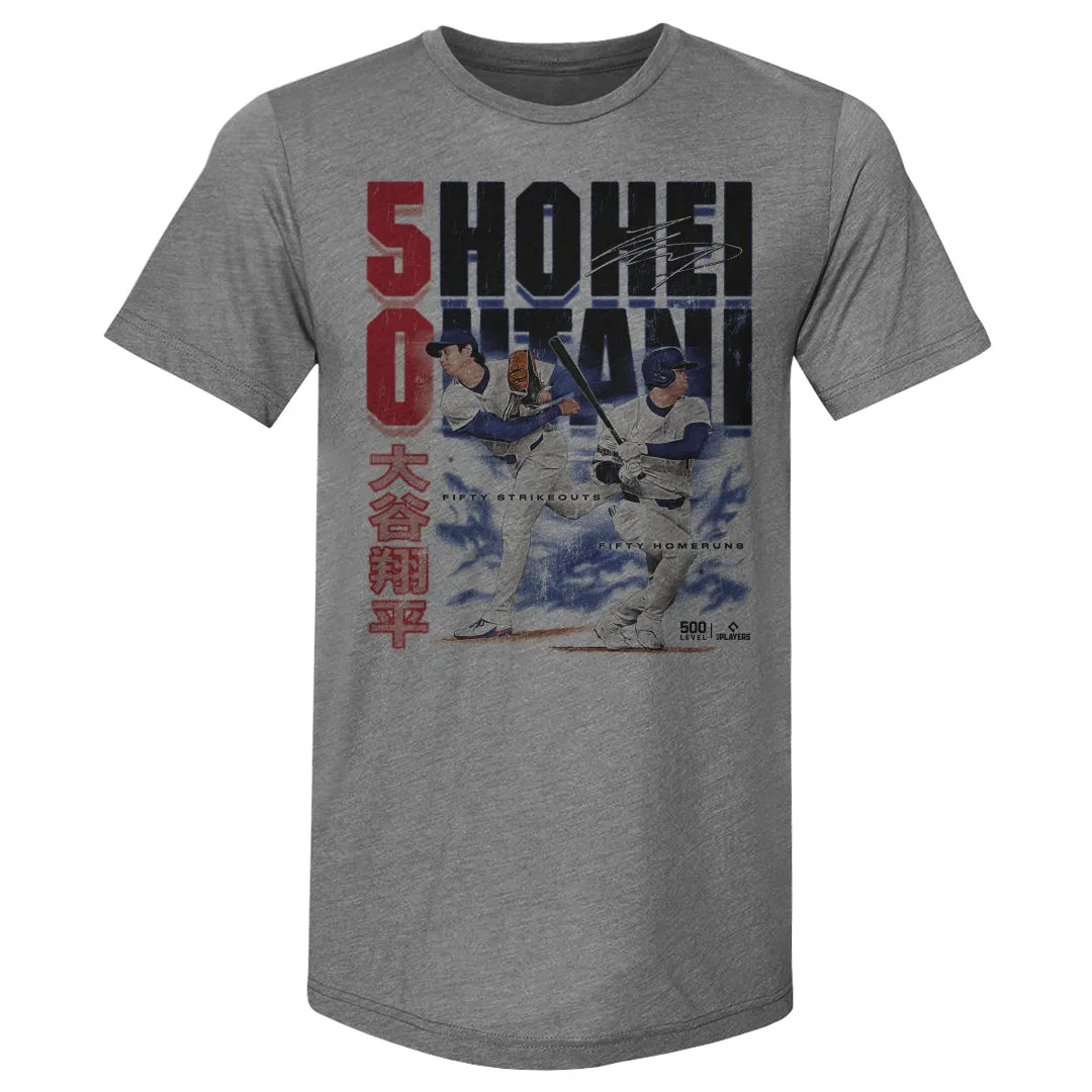 Shohei Ohtani Los Angeles D 50 Strikeouts 50 Home Runs sold by 500 Level product image thumbnail 2