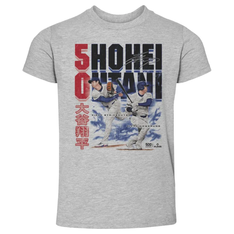 Shohei Ohtani Los Angeles D 50 Strikeouts 50 Home Runs made by 500 Level