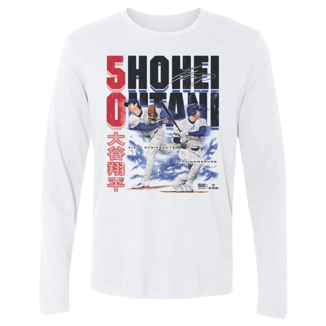 Shohei Ohtani Los Angeles D 50 Strikeouts 50 Home Runs sold by 500 Level