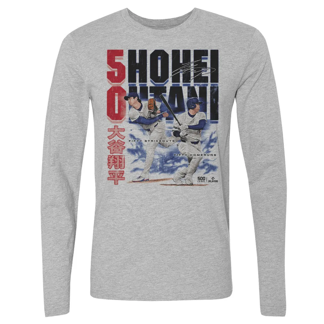 Shohei Ohtani Los Angeles D 50 Strikeouts 50 Home Runs sold by 500 Level product image thumbnail 2