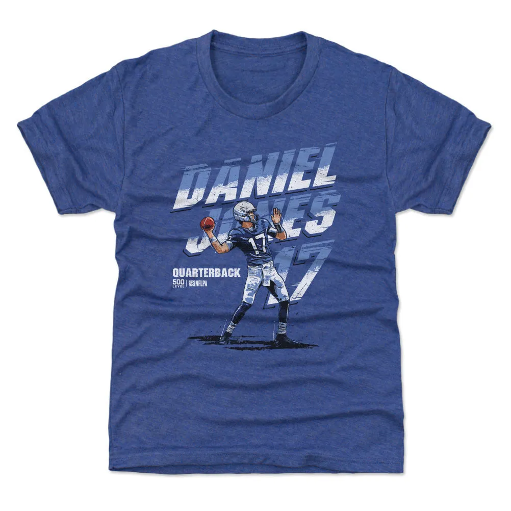 Daniel Jones Indianapolis Name Number WHT sold by 500 Level product image thumbnail 2