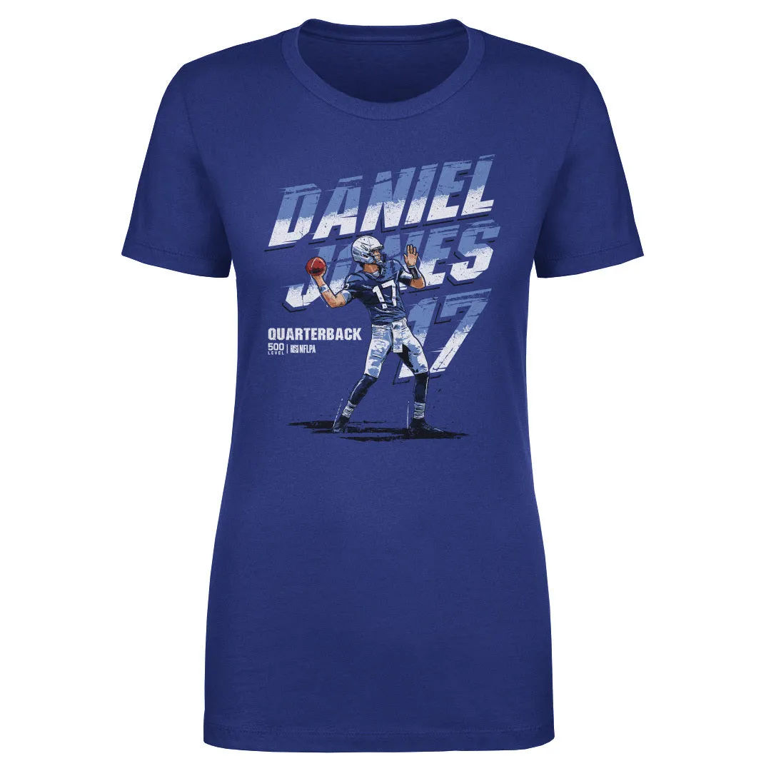 Daniel Jones Indianapolis Name Number WHT sold by 500 Level product image thumbnail 2
