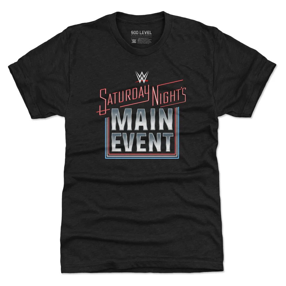 WWE Saturday Night's Main Event 2024 Logo WHT sold by 500 Level