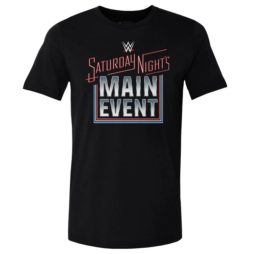 WWE Saturday Night's Main Event 2024 Logo WHT sold by 500 Level