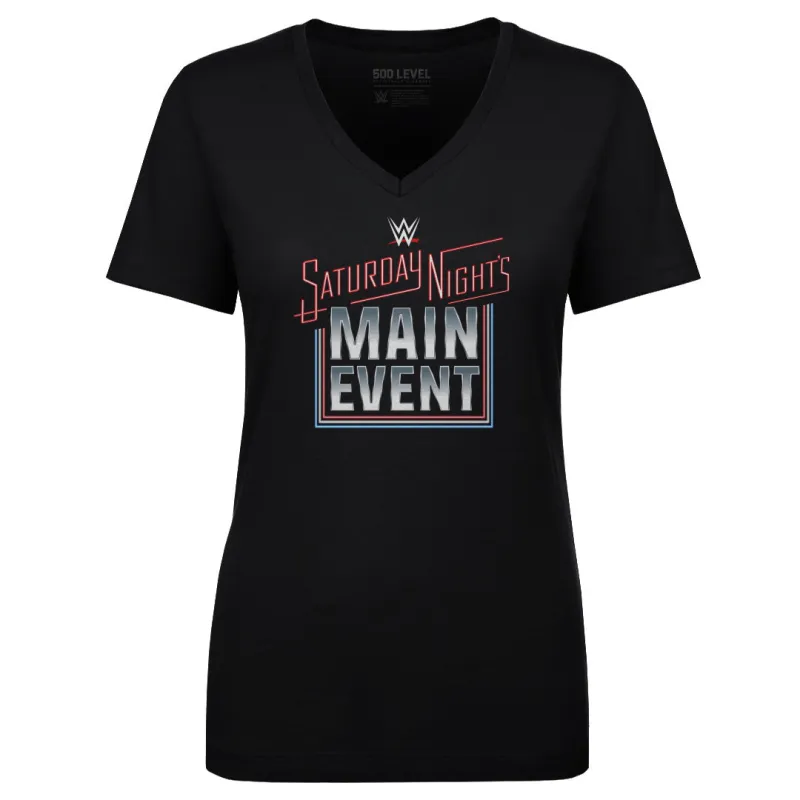 WWE Saturday Night's Main Event 2024 Logo WHT sold by 500 Level