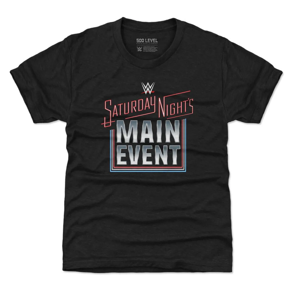 WWE Saturday Night's Main Event 2024 Logo WHT sold by 500 Level