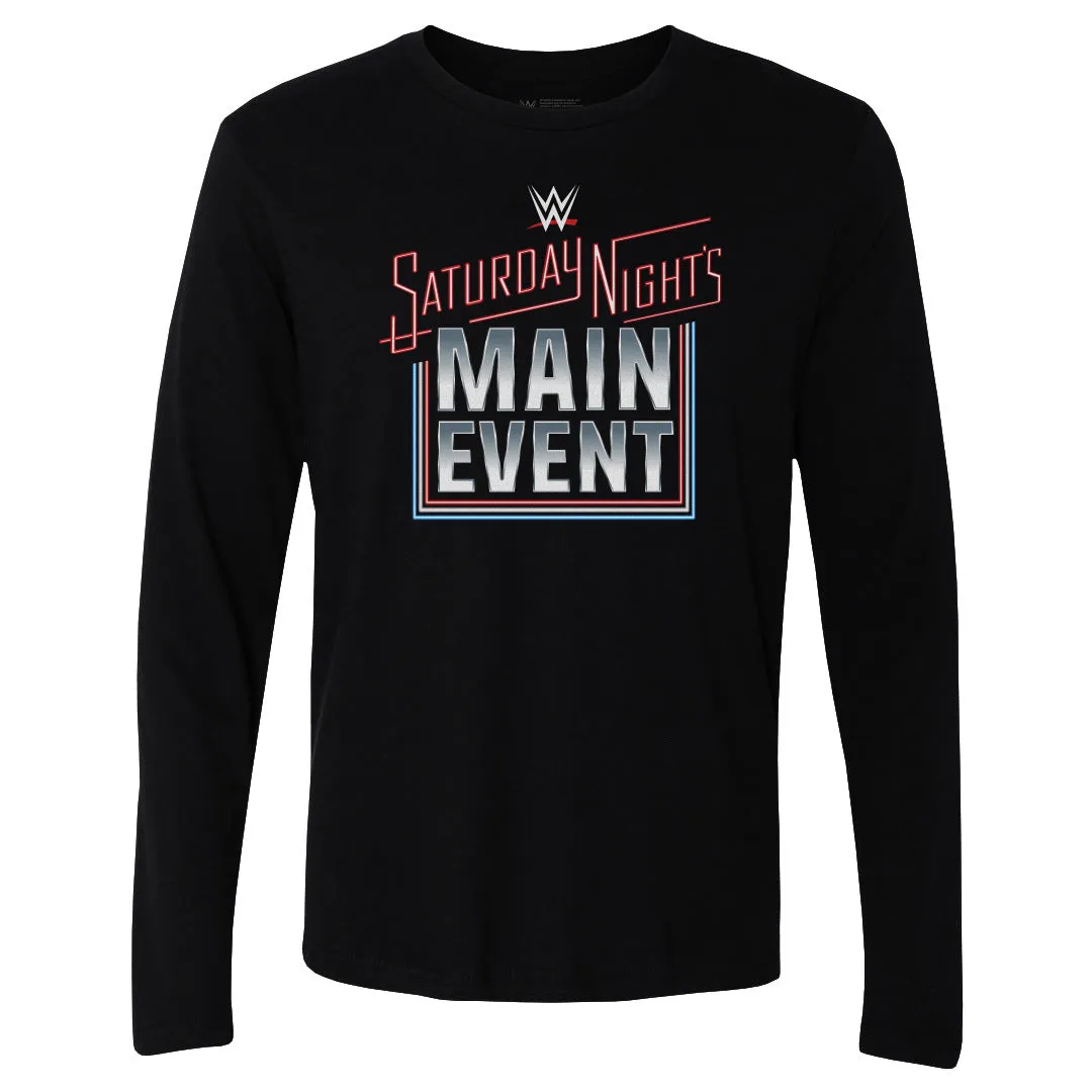 WWE Saturday Night's Main Event 2024 Logo WHT sold by 500 Level