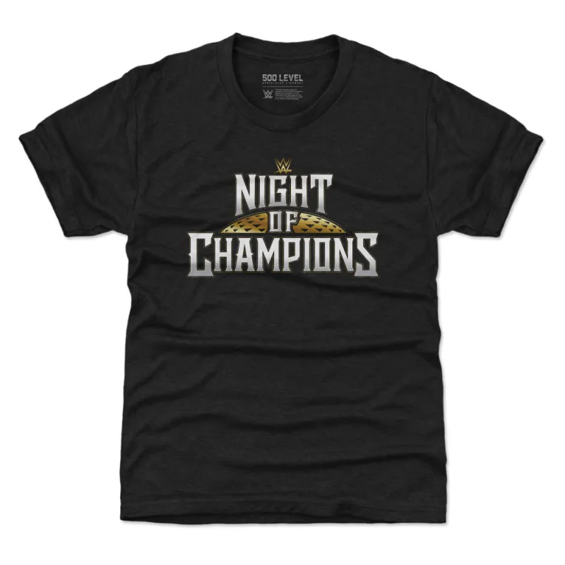 WWE Night Of Champions 2023 Logo WHT sold by 500 Level