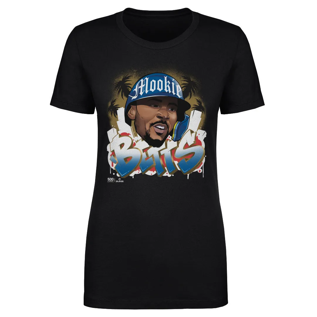 Mookie Betts Los Angeles D Graffiti WHT sold by 500 Level product image thumbnail 2