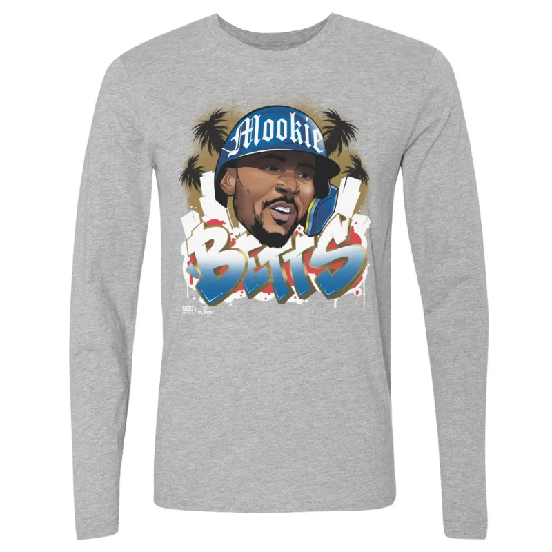 Mookie Betts Los Angeles D Graffiti WHT sold by 500 Level