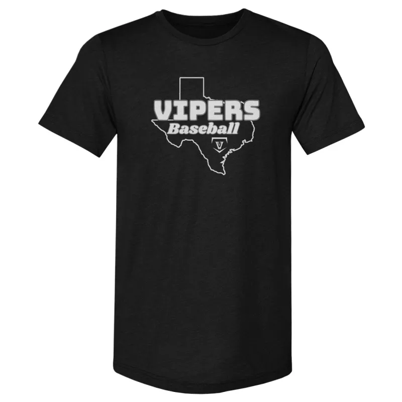 Vandegrift Crown Trio Baseball Texas Map WHT sold by 500 Level