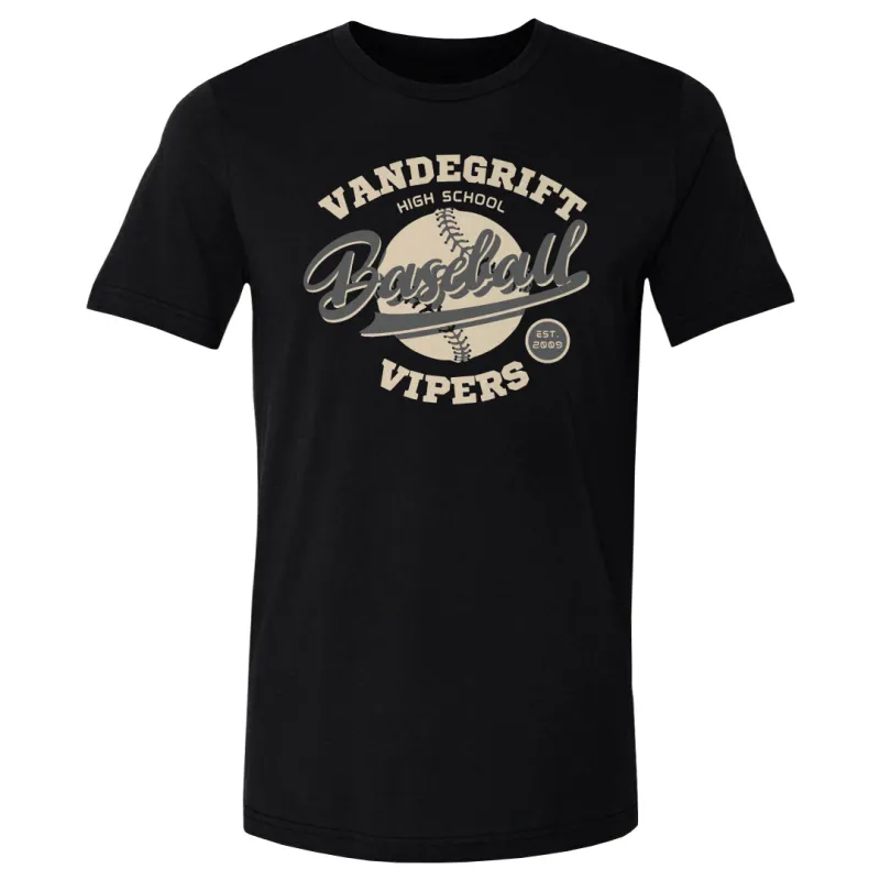 Vandegrift Crown Trio Baseball Script WHT sold by 500 Level