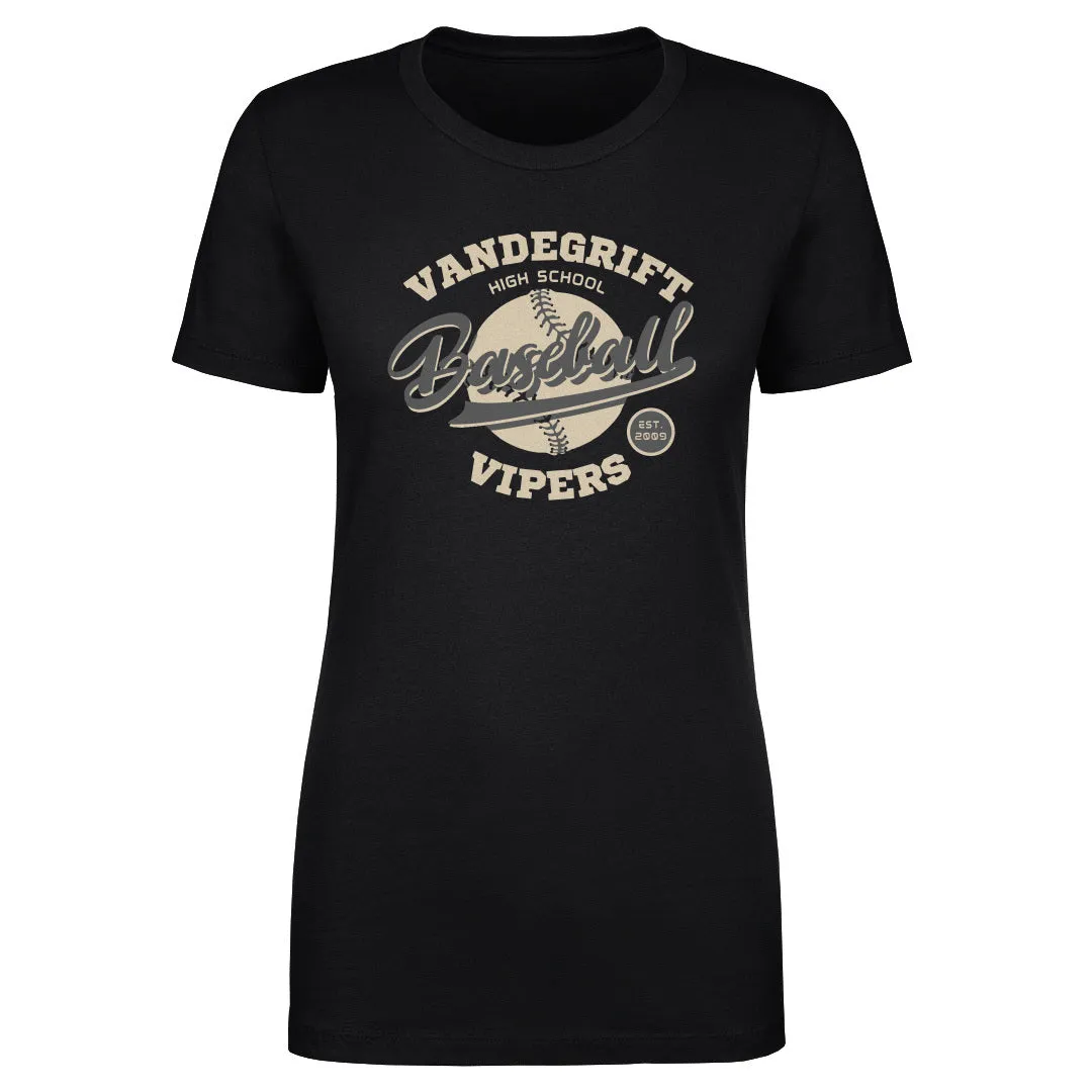 Vandegrift Crown Trio Baseball Script WHT sold by 500 Level