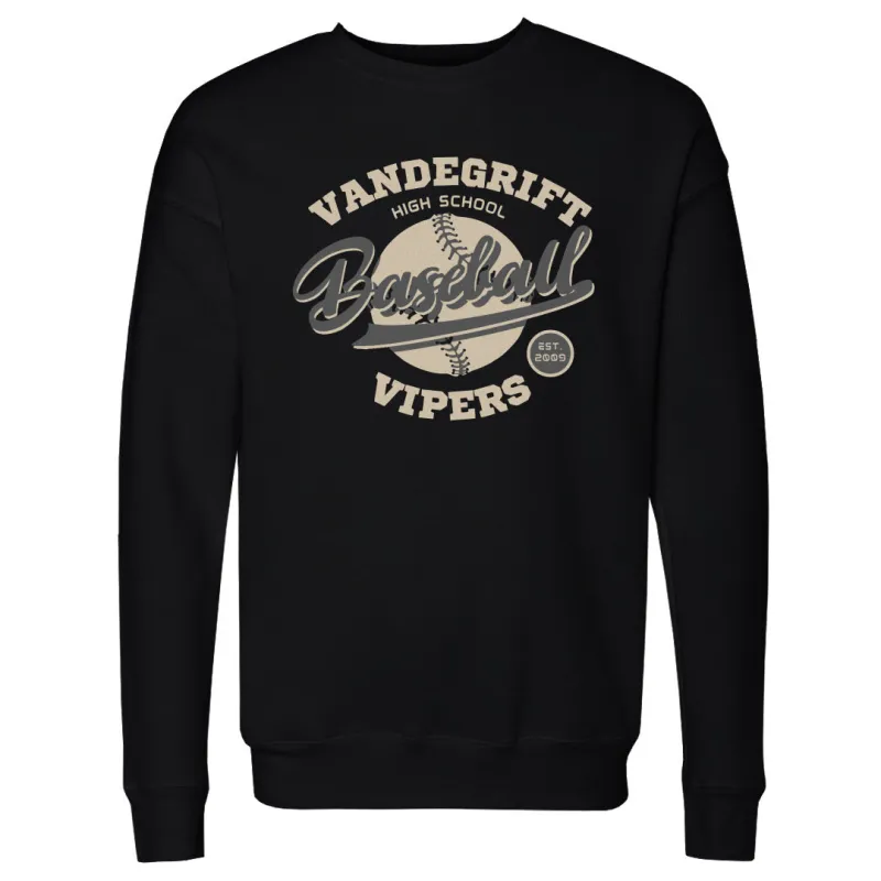 Vandegrift Crown Trio Baseball Script WHT sold by 500 Level