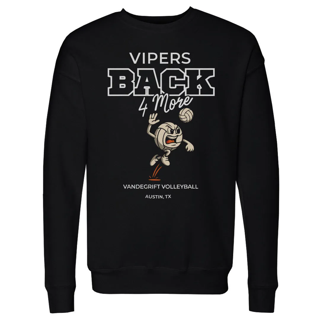 Vandegrift Crown Trio Volleyball Mascot WHT sold by 500 Level