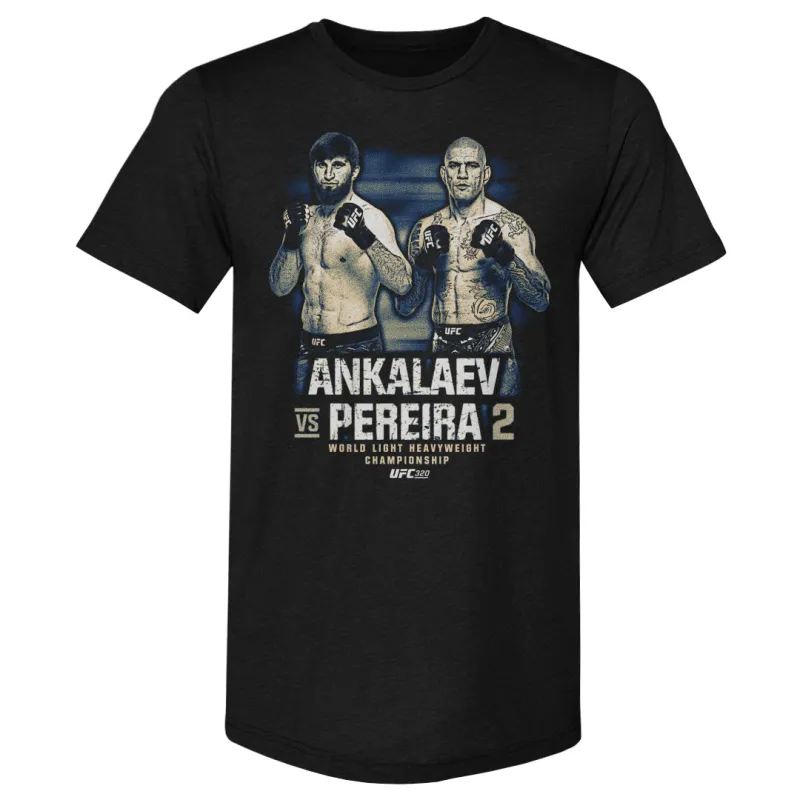 UFC 320 Ankalaev Vs. Pereira 2 Bitmap WHT sold by 500 Level