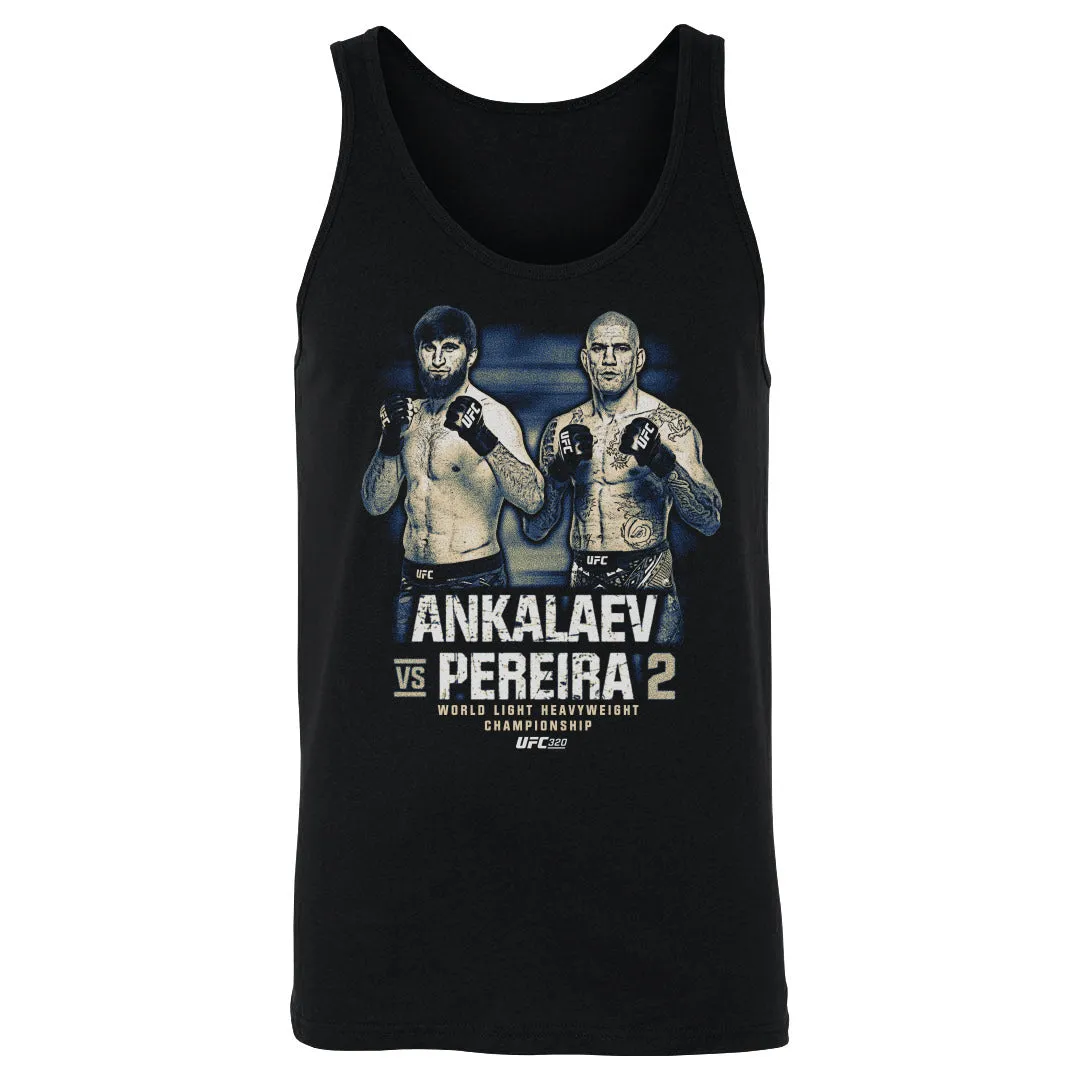 UFC 320 Ankalaev Vs. Pereira 2 Bitmap WHT sold by 500 Level