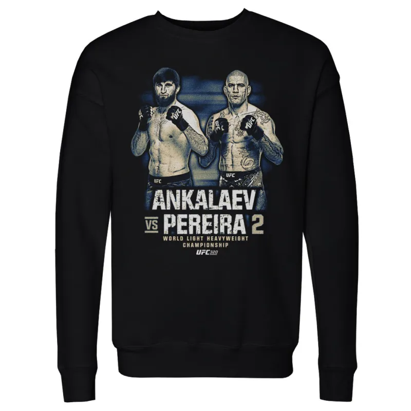 UFC 320 Ankalaev Vs. Pereira 2 Bitmap WHT sold by 500 Level