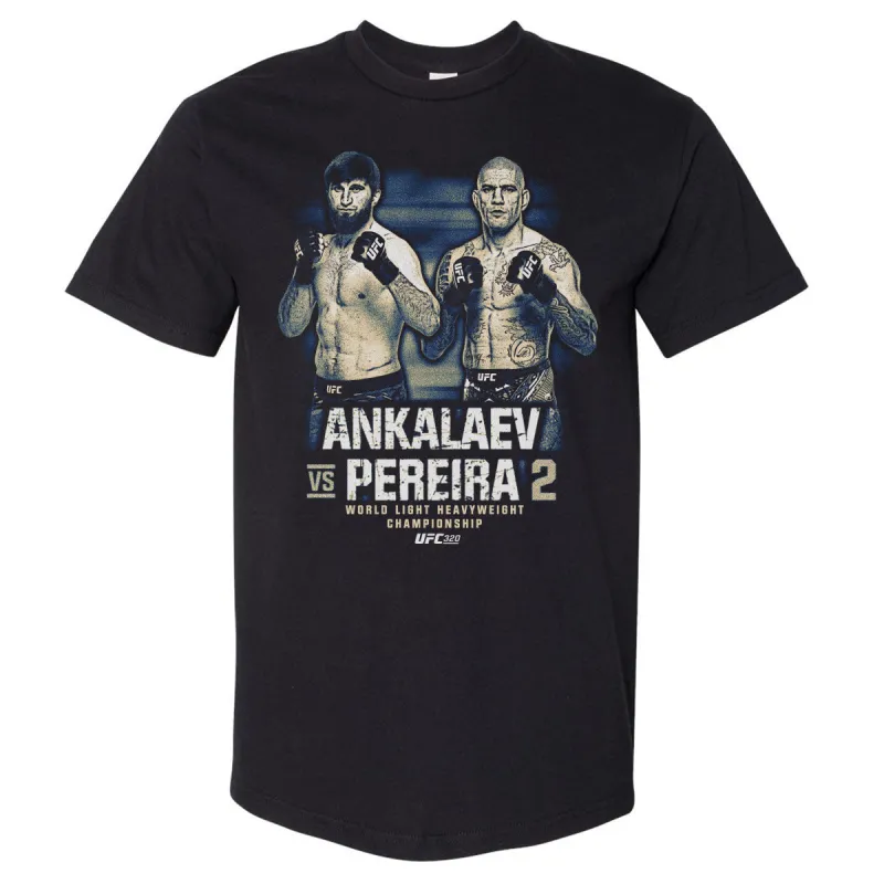 UFC 320 Ankalaev Vs. Pereira 2 Bitmap WHT sold by 500 Level