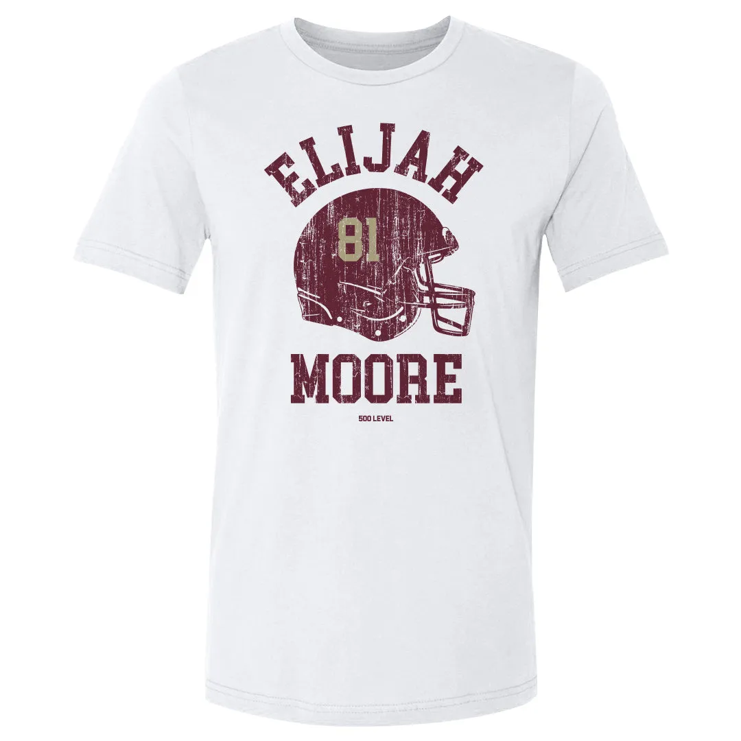 Elijah Moore College Helmet Font sold by 500 Level