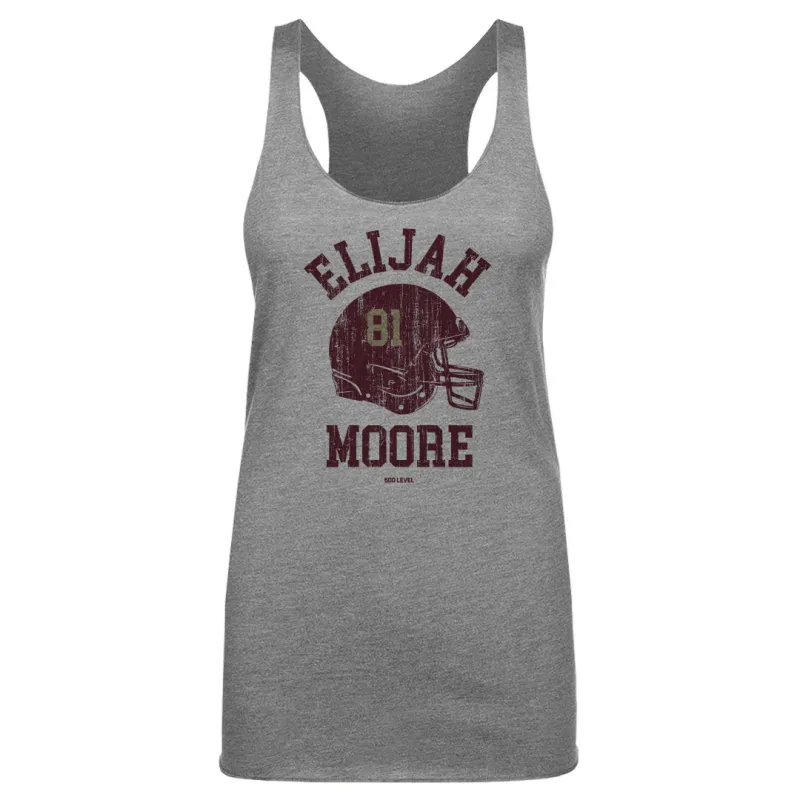 Elijah Moore College Helmet Font sold by 500 Level