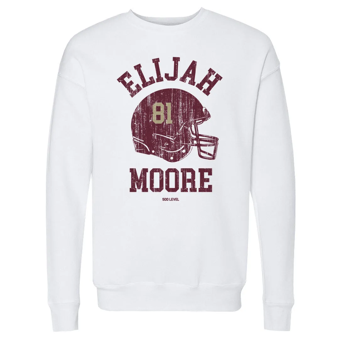 Elijah Moore College Helmet Font sold by 500 Level