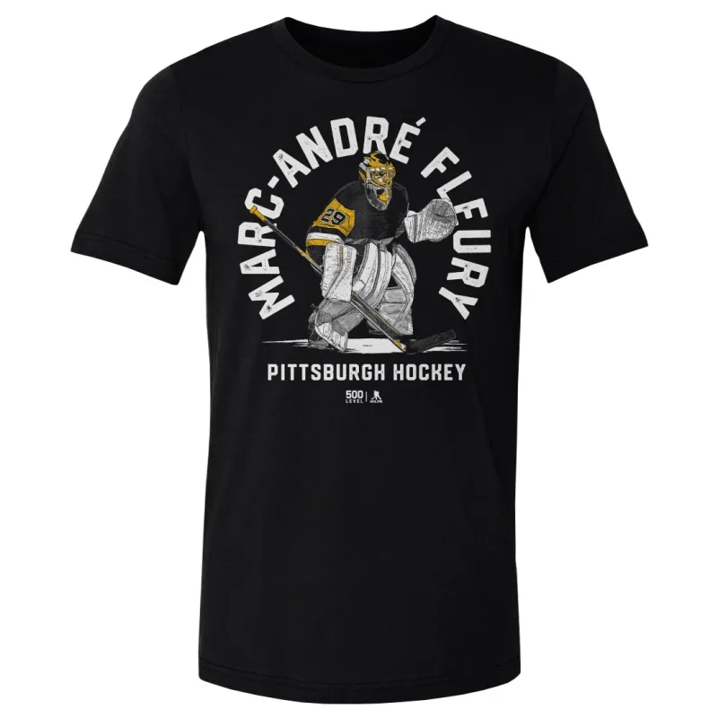 Marc-Andre Fleury Pittsburgh Emblem WHT sold by 500 Level