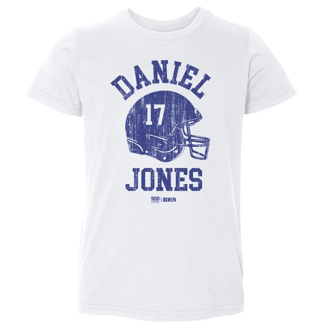 Daniel Jones Indianapolis Helmet Font sold by 500 Level