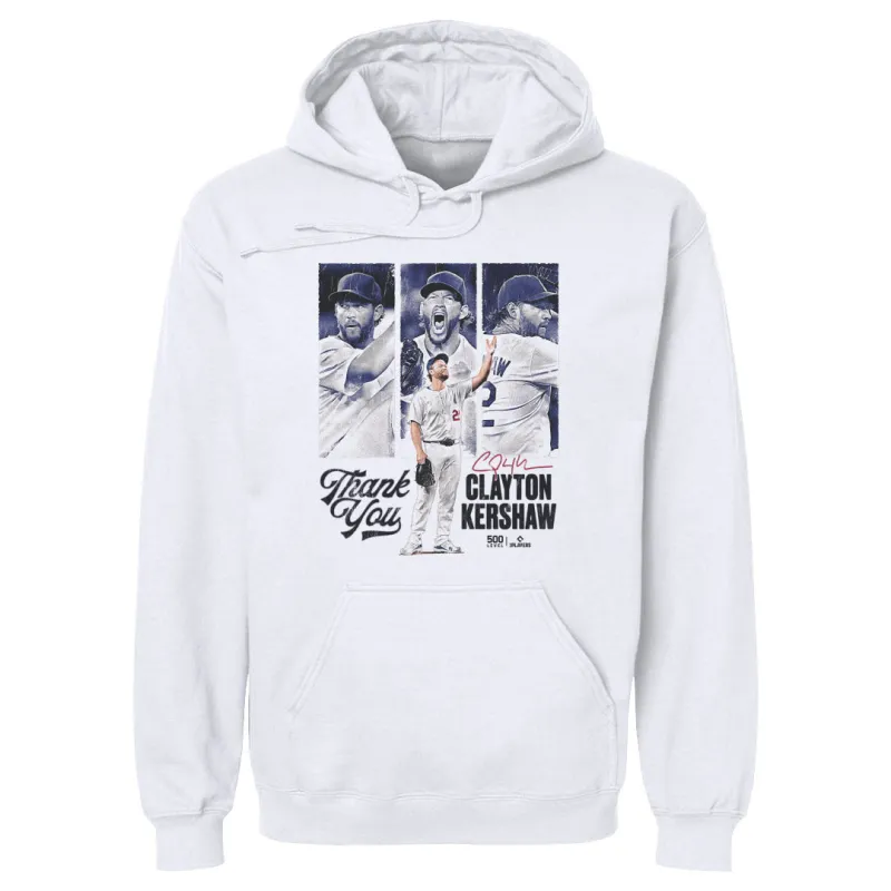 Clayton Kershaw Los Angeles D Thank You sold by 500 Level