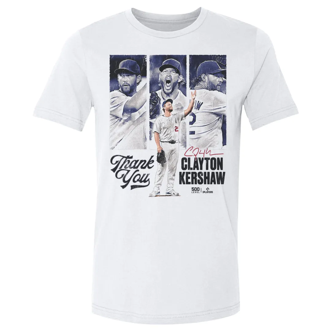 Clayton Kershaw Los Angeles D Thank You sold by 500 Level product image thumbnail 3
