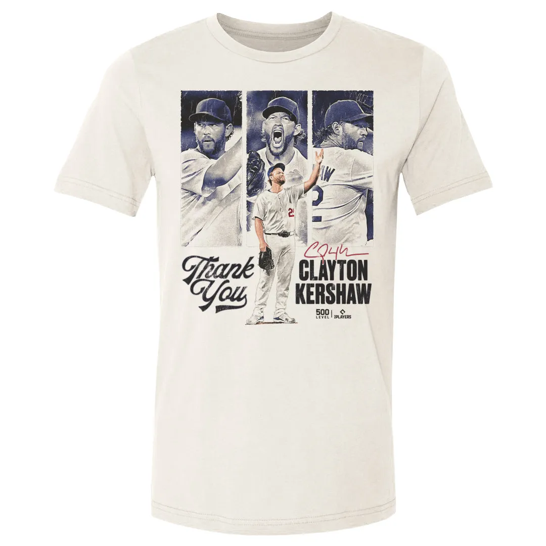 Clayton Kershaw Los Angeles D Thank You sold by 500 Level product image thumbnail 2