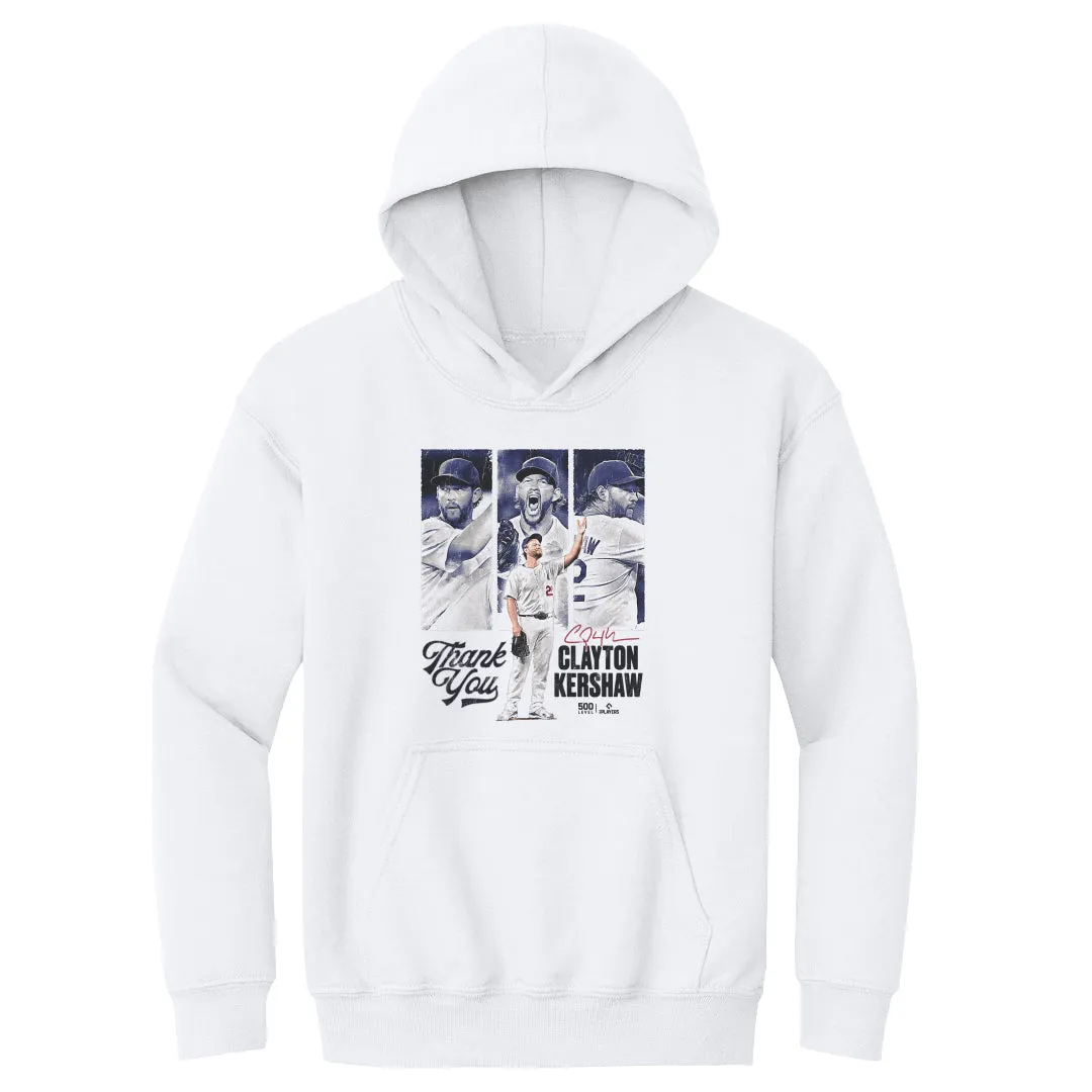 Clayton Kershaw Los Angeles D Thank You sold by 500 Level