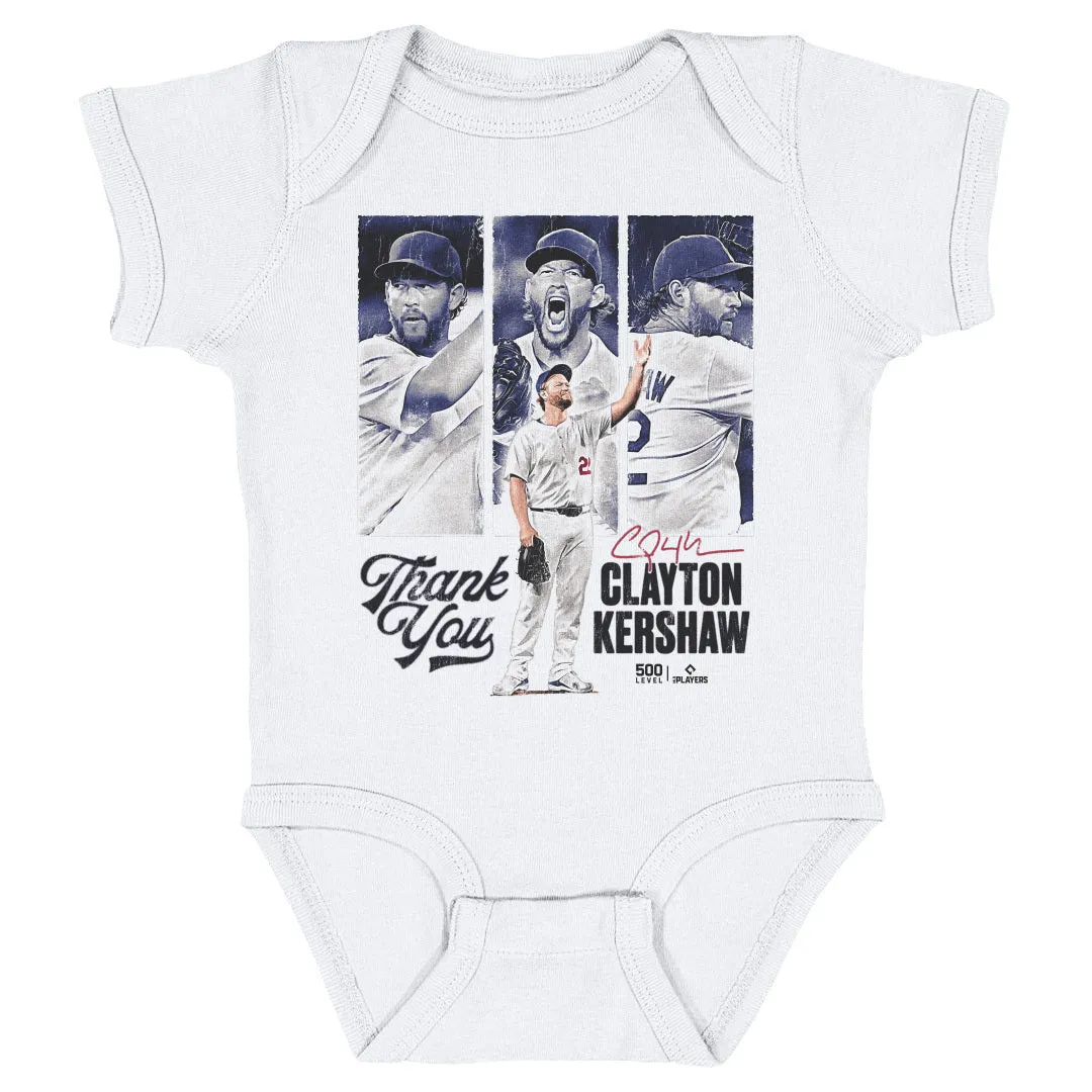 Clayton Kershaw Los Angeles D Thank You sold by 500 Level