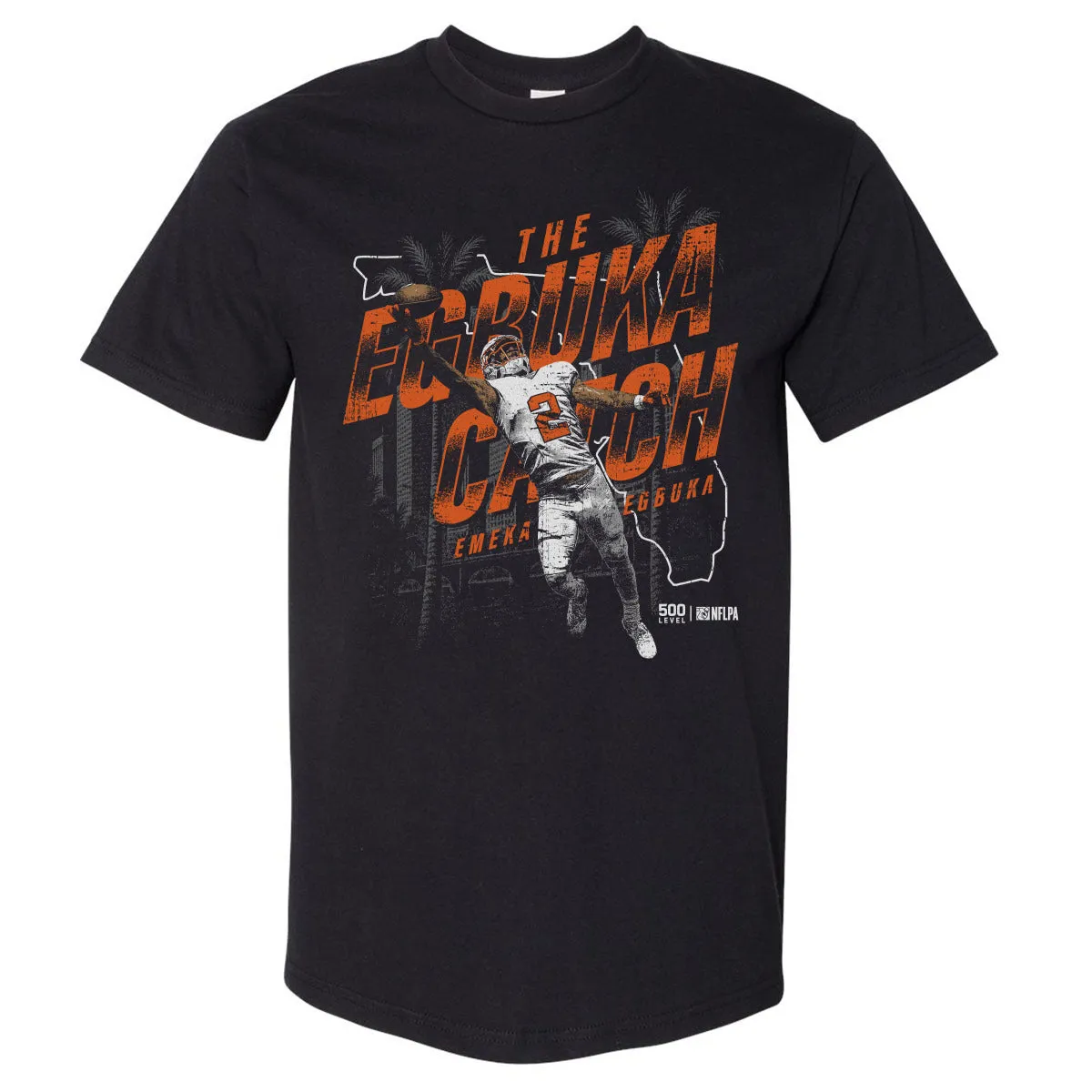 Emeka Egbuka Tampa Bay One-Handed Catch WHT sold by 500 Level