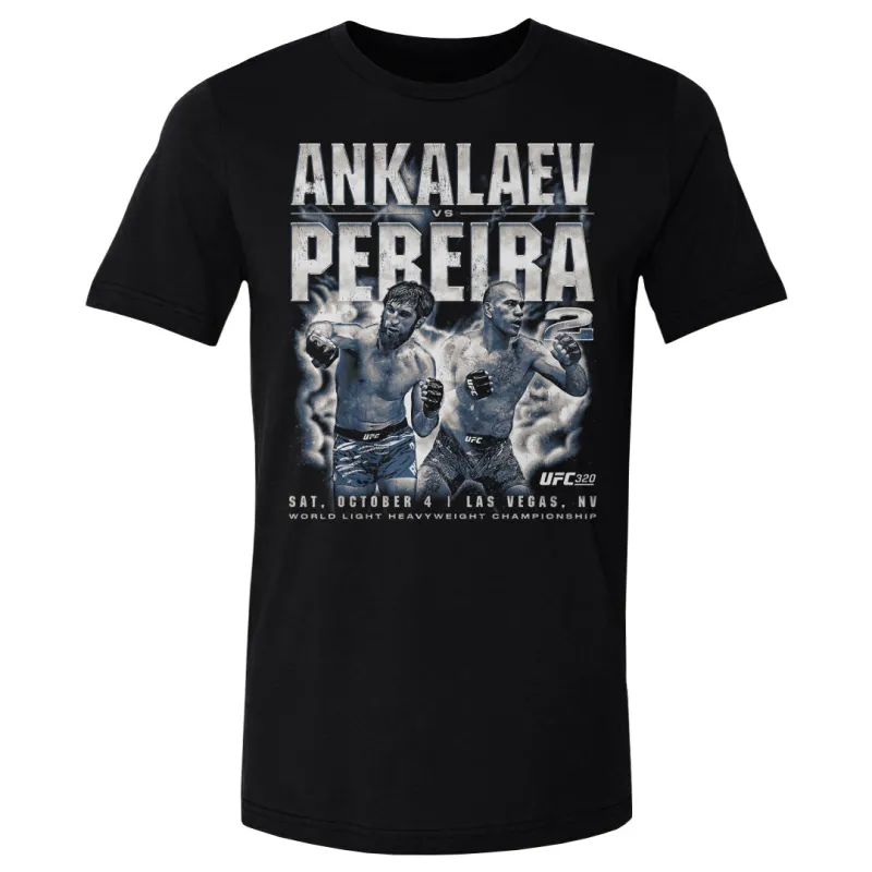 UFC 320 Pereira vs Ankalaev Vintage WHT sold by 500 Level